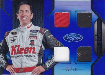 2016 Panini Certified - Complete Materials Mirror Blue #CM-GB Greg Biffle Front