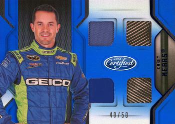 2016 Panini Certified - Complete Materials Mirror Blue #CM-CM Casey Mears Front