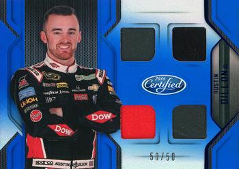 2016 Panini Certified - Complete Materials Mirror Blue #CM-AD Austin Dillon Front