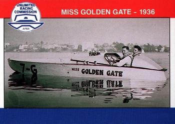 1991 APBA Thunder on the Water #1 Miss Golden Gate 1936 Front