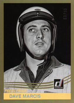 2017 Donruss - Gold Press Proof #166 Dave Marcis Front