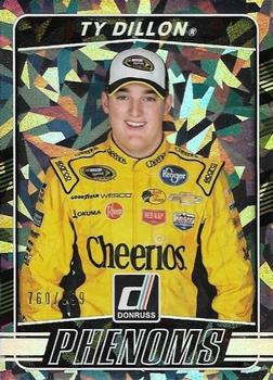 2017 Donruss - Phenoms Cracked Ice #P2 Ty Dillon Front