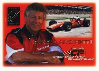 2001 Checkered Flag Collectables #1 Mario Andretti Front