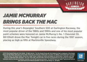 2016 Lionel NASCAR Authentics - Darlington Throwbacks #NNO Jamie McMurray Back