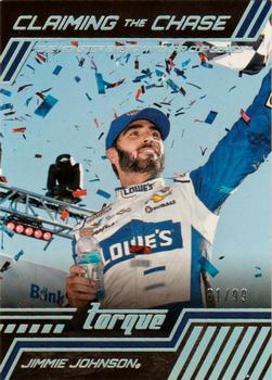 2017 Panini Torque - Claiming the Chase Holo Silver #CC1 Jimmie Johnson Front
