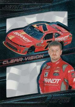 2017 Panini Torque - Clear Vision #41 Justin Allgaier Front