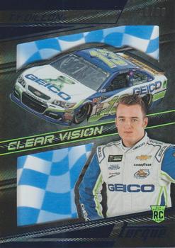 2017 Panini Torque - Clear Vision Blue #44 Ty Dillon Front
