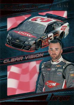 2017 Panini Torque - Clear Vision Red #3 Austin Dillon Front