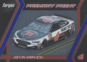 2017 Panini Torque - Primary Paint Blue #PP8 Kevin Harvick Front