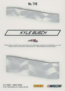 2017 Panini Torque - Track Vision #TV8 Kyle Busch Back