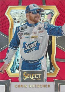 2017 Panini Select - Red Prizms #73 Chris Buescher Front