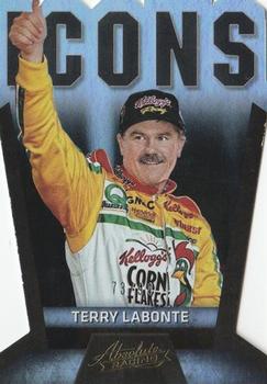 2017 Panini Absolute - Icons Spectrum Gold #I12 Terry Labonte Front