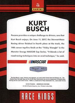 2018 Donruss #15 Kurt Busch Back