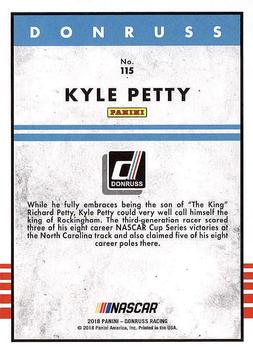 2018 Donruss #115 Kyle Petty Back
