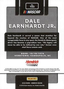 2018 Donruss #153 Dale Earnhardt Jr Back