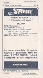 1975 AutoSprint II Serie #2 Tecno Back