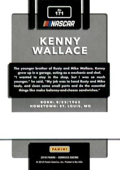 2018 Donruss - Gold Foil #171 Kenny Wallace Back