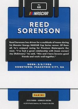 2018 Donruss - Green Foil #68 Reed Sorenson Back