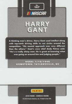 2018 Donruss - Press Proof Gold #167 Harry Gant Back
