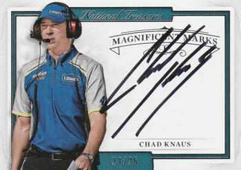 2017 Panini National Treasures - Magnificent Marks #MM-CK Chad Knaus Front