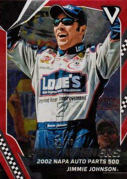 2018 Panini Victory Lane - Red #84 Jimmie Johnson Front