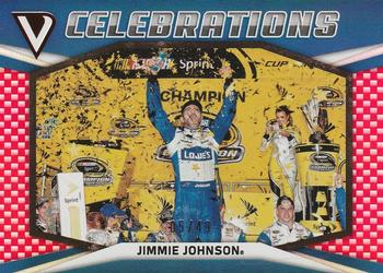 2018 Panini Victory Lane - Celebrations Red #C2 Jimmie Johnson Front