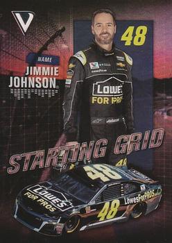 2018 Panini Victory Lane - Starting Grid #S22 Jimmie Johnson Front
