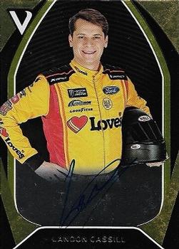 2018 Panini Victory Lane - Signatures Gold #S-LC Landon Cassill Front