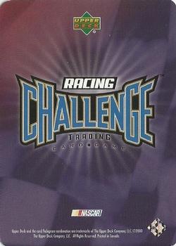 2000 Upper Deck Racing Challenge - Tires #02T Dale Jarrett Back