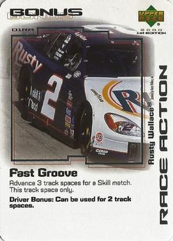 2000 Upper Deck Racing Challenge - Race Action #01RA Rusty Wallace Front