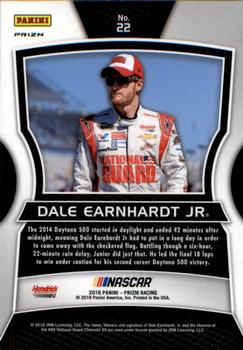 2018 Panini Prizm - Red White and Blue #22 Dale Earnhardt Jr. Back