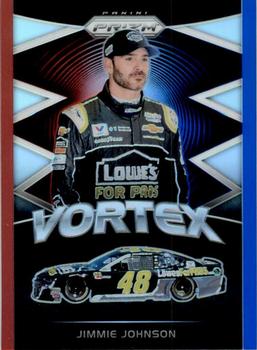 2018 Panini Prizm - Red White and Blue #53 Jimmie Johnson Front