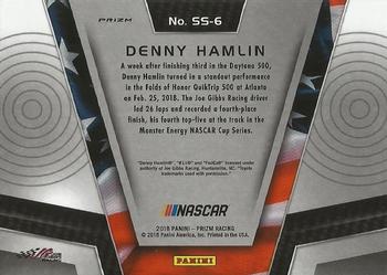 2018 Panini Prizm - Stars and Stripes Prizm #SS-6 Denny Hamlin Back