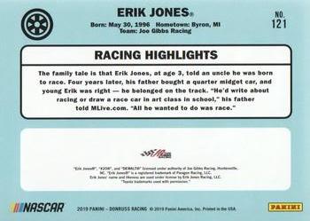 2019 Donruss #121 Erik Jones Back