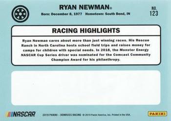 2019 Donruss #123 Ryan Newman Back