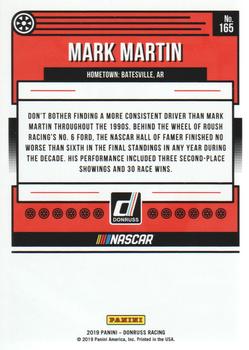 2019 Donruss #165 Mark Martin Back