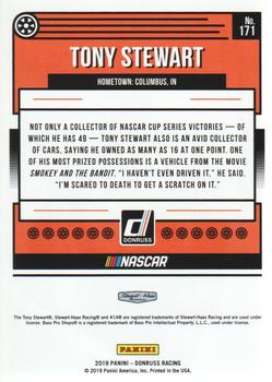 2019 Donruss #171 Tony Stewart Back
