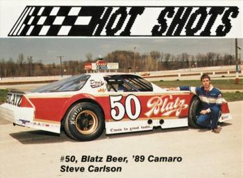 1989 Hot Shots Asphalt Edition #1031 Steve Carlson Front