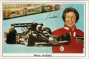1985 Sportstar Photo-Graphics Stickers Racing #NNO Mario Andretti Front