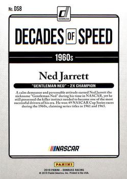 2019 Donruss - Decades of Speed #DS8 Ned Jarrett Back