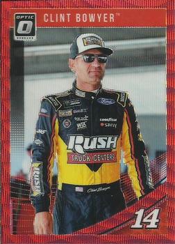 2019 Donruss - Optic Red Wave #26 Clint Bowyer Front