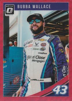 2019 Donruss - Optic Red Wave #36 Bubba Wallace Front
