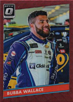 2019 Donruss - Optic Red Wave #59 Bubba Wallace Front