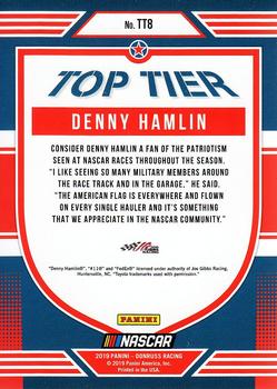 2019 Donruss - Top Tier #TT8 Denny Hamlin Back