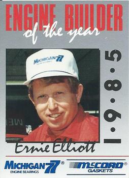 1992 Engine Builder of theYear #6 Ernie Elliott Front