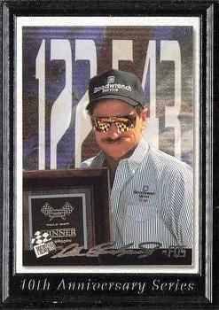 2004 Press Pass - Dale Earnhardt 10th Anniversary #TA 84 Dale Earnhardt / 1996 Press Pass Fastest Qualifying Speed # FQS1A Front