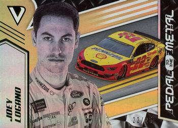 2019 Panini Victory Lane - Pedal to the Metal Gold #64 Joey Logano Front