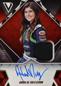 2019 Panini Victory Lane - Signature Swatches Gold #SS-HD Hailie Deegan Front