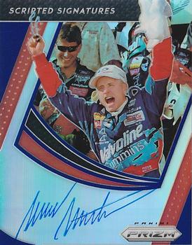 2019 Panini Prizm - Scripted Signatures Blue Prizm #SS-MM Mark Martin Front