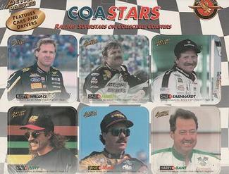 1994 Action Packed CoaStars - Panels #16/7/2/13/6/4 Rusty Wallace / Dale Jarrett / Dale Earnhardt / Kyle Petty / Ernie Irvan / Harry Gant Front